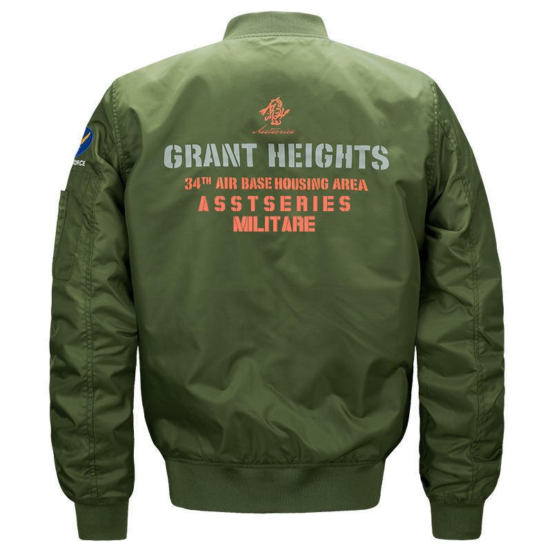 Militär Military Jacke Herren GrÃ¼n Bomberjacke Herren