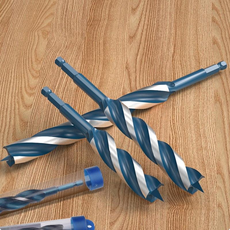 Hex Drill Bit Hex Shank Drill Bit 1/4" Drill Bits for Metal High Speed Steel Drill Bits for Wood Twist Drill Bit Set