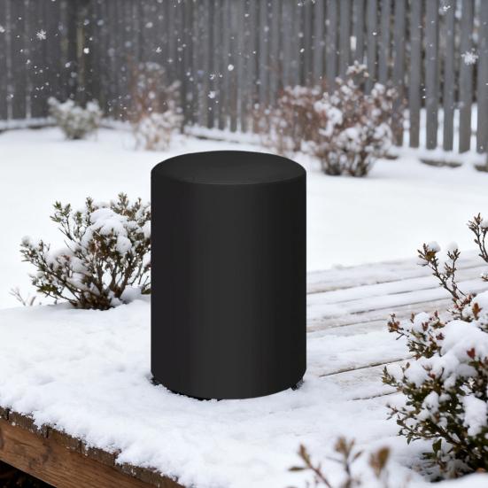 Firepit Cover Waterproof Outdoor Heater Cover with Drawstring Oxford Cloth Firepit Cover Protects Against Rain Dust Leaf for Ninja Fireside360 Patios