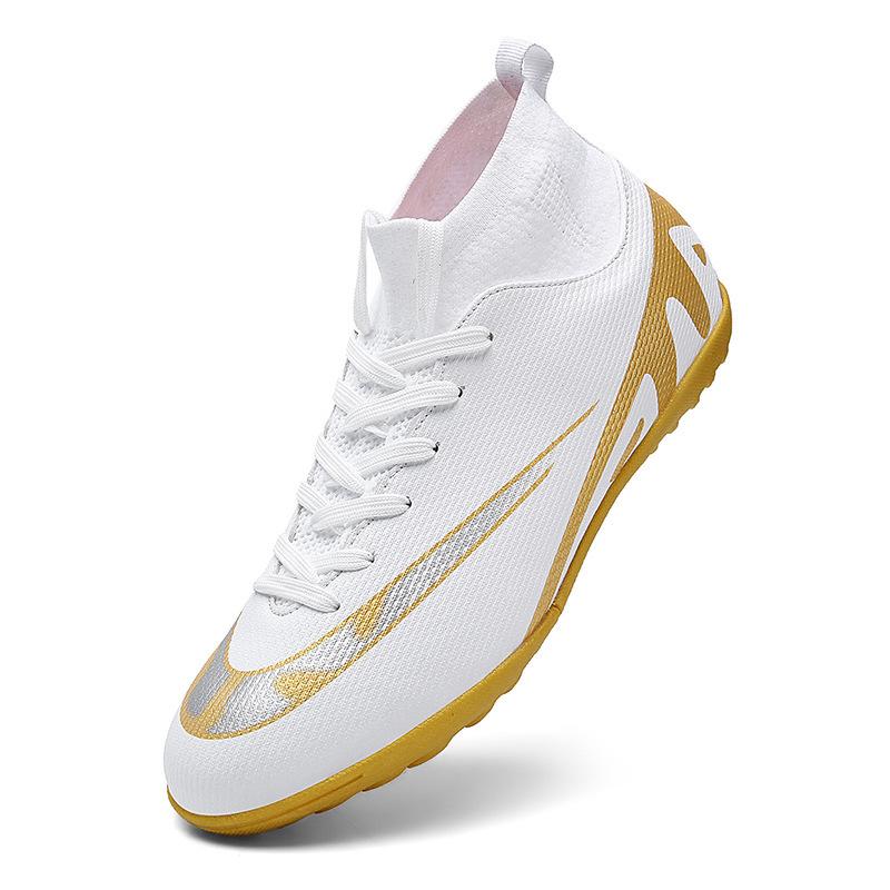 Large size 47 football shoes men's high top new student long nail game shoes broken nail shoes training shoes