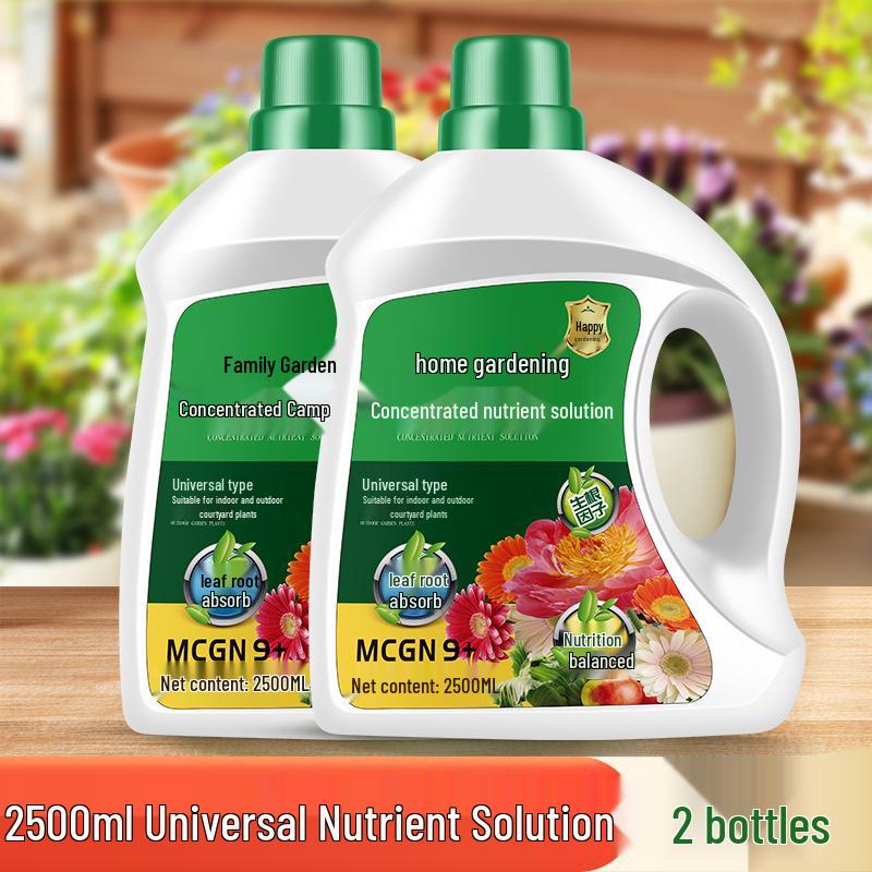 General-Purpose Hydroponic Nutrient Solution for Indoor Flowers and Green Plants
