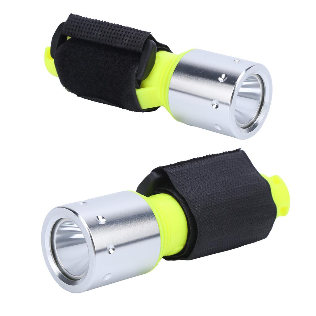 Mini Diving Light Portable Waterproof Wear Resistant Diving Flashlight for Diving Expedition