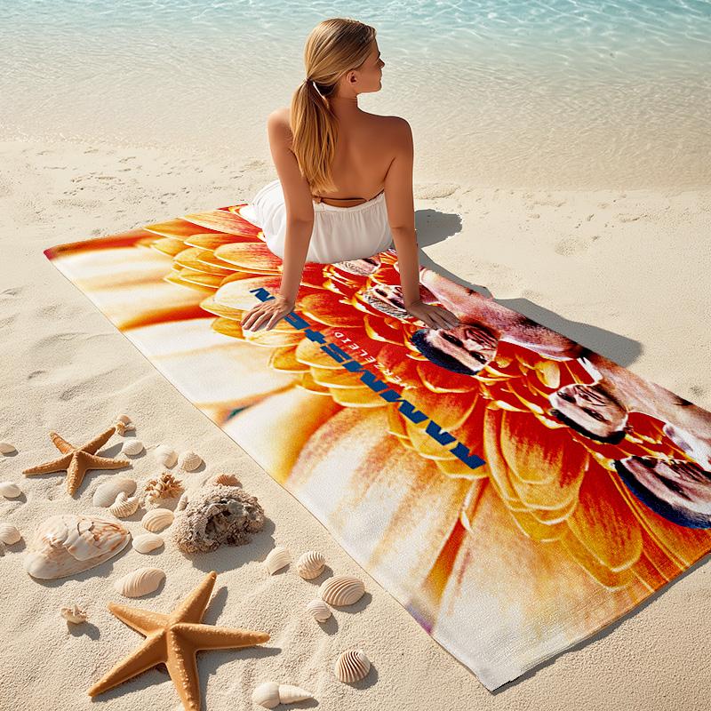 Till Lindemann, Lead Singer of the German Heavy Metal Rock Band Rammstein, Outdoor Camping Vacation Swimming Beach Scarf Decorative Blanket F2