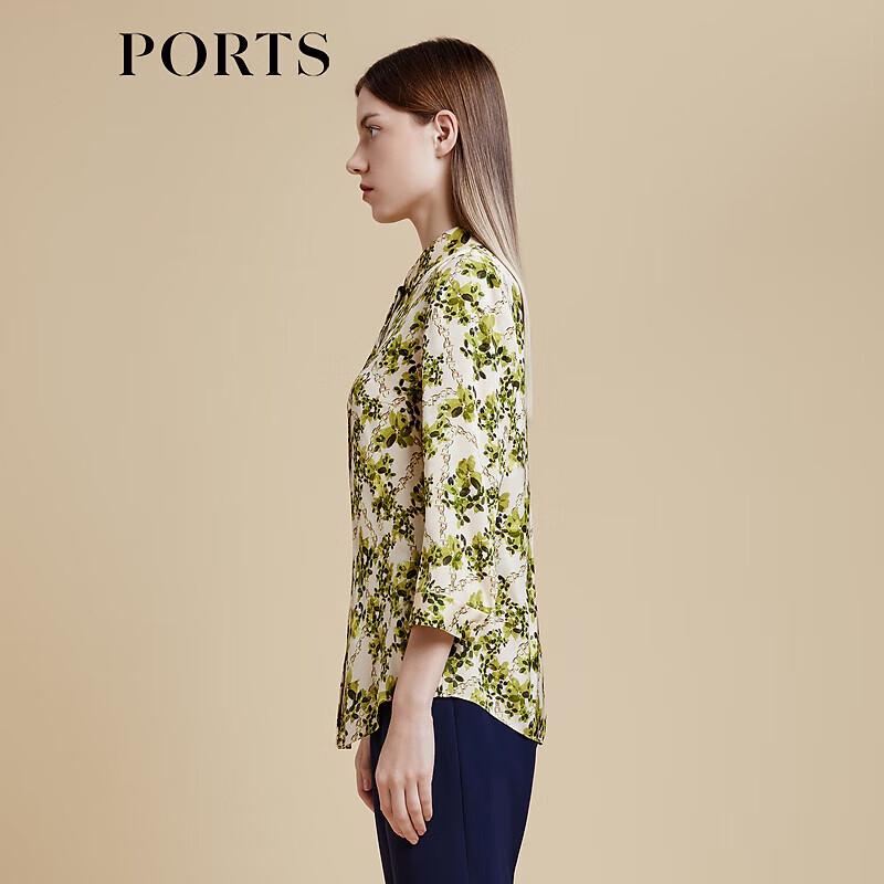 PORTS Women's Printed Silk Shirt