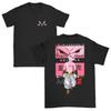 Maglietta estiva da uomo in cotone a maniche corte con scollo tondo e stampa kawaii Majin Buu Gym Ball Z Fitness Anime per genitori
