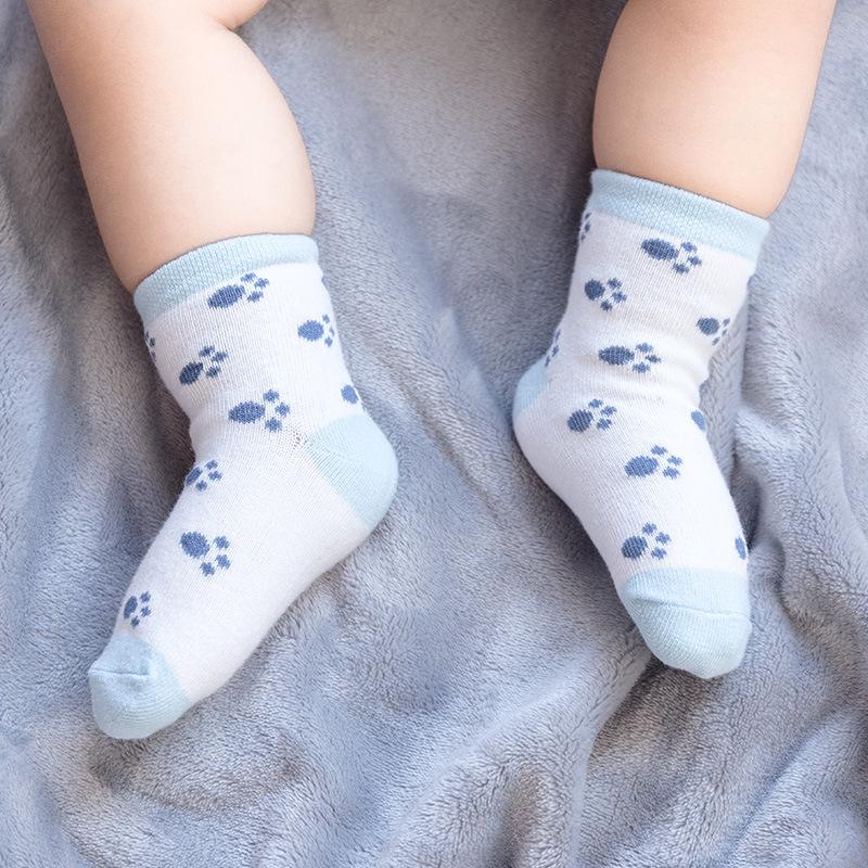 2025 Breathable Cotton Baby Socks - Unisex Cartoon Ear Design for Spring & Autumn