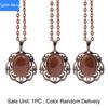 European and American retro personalized fashion hollow lace natural crystal stone water drop pendant green aventurine necklace jewelry