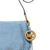 MICHAEL KORS Artificial Leather With Cow Leather Crossbody Bags Medium Women's Blue 30S6AQ5M6O-CHAMBRAY