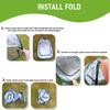 Mini Plant Greenhouse Pop-up Greenhouse Cover Balcony Courtyard Garden Anti Freezing Seedling Insulation Shed for Garden