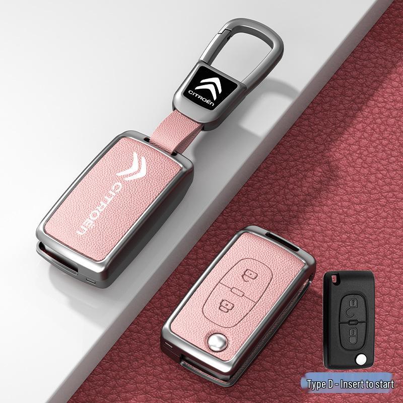 Car Key Cover & Buckle for Citroen C3XR, C4L, Tianyi, C5, C4 Sega, Elysee, C6 Models