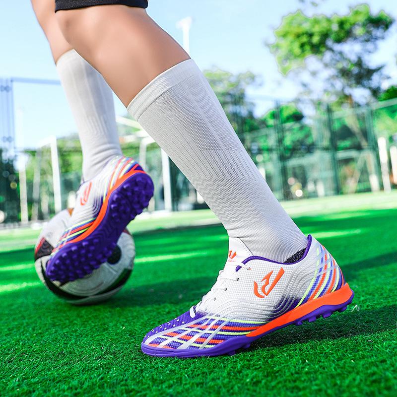 Boys' Students' Youth Football Shoes New FG Long Nails TF Broken Nails Special Training Shoes Women's Adult Shoes