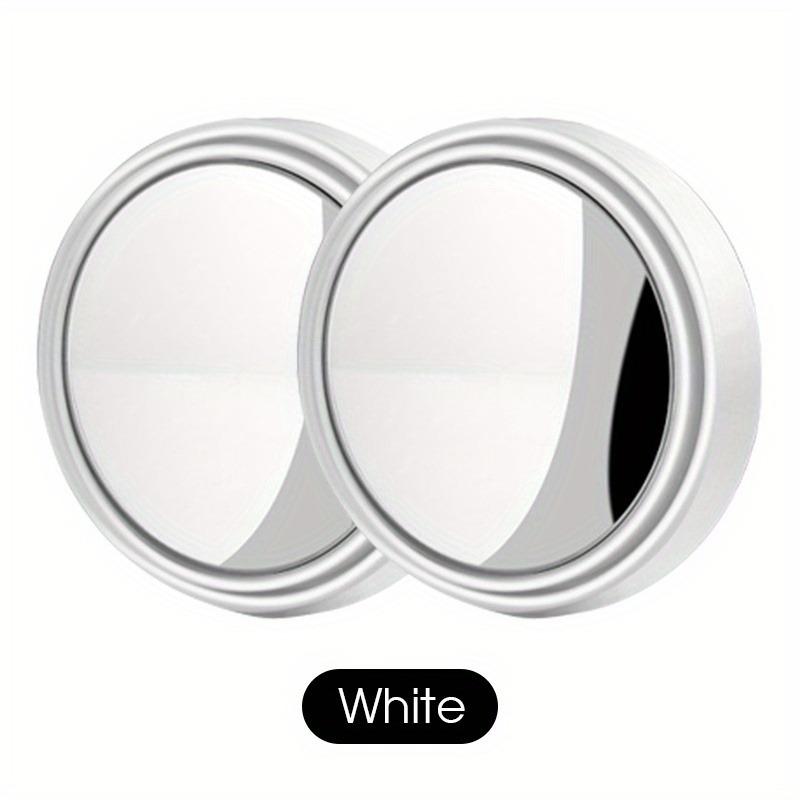 2PC 360 ° rotating press in small circular rearview mirror for cars, blind spot rearview mirror for cars