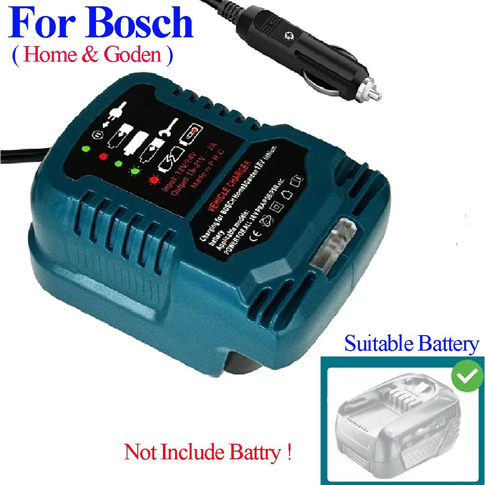 Power Tool Parts For Makita For DeWalt For Bosch For Milwaukee For Einhell For Hitachi Lithium Battery Car Charger For HIKOKI