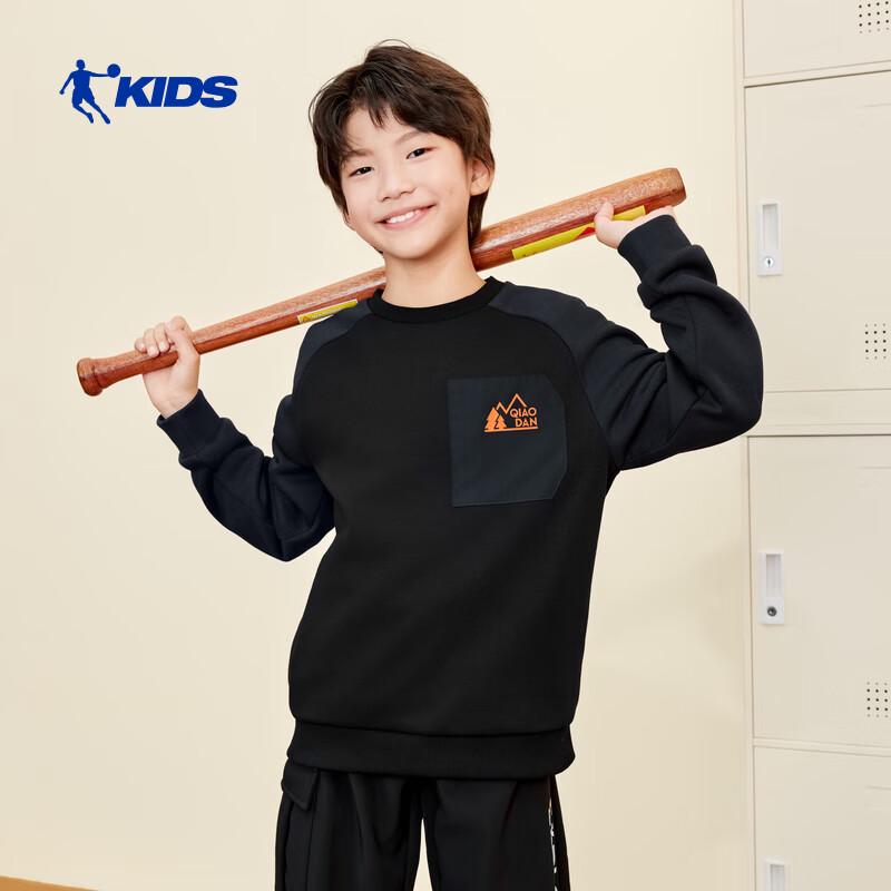 Jordan Boys  Fleece Round Neck Sweatshirt 10-12Y