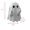 Halloween Geist Mittelfinger Figur Kreative Heimdekoration Geist Fledermaus Kürbis Harz Skulptur Schreibtisch Feiertagsparty Dekoration
