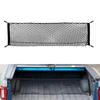 Large Storage Net Efficient & Secure Fixation Rear Cargo Net Reliable Organizers Polyester for Neat Trunk Organization