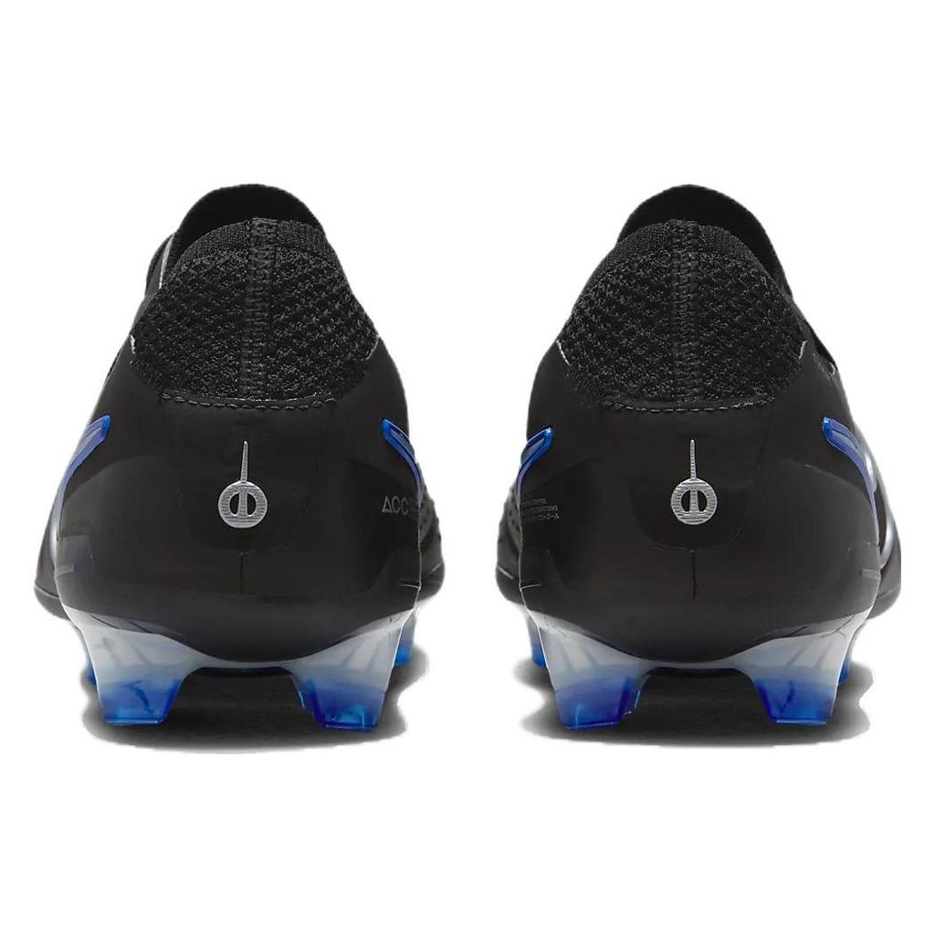 Nike Tiempo Legend 10 Elite FG Shadow Pack Unisex Sneakers Black Hyper-Royal Chrome DV4328-040