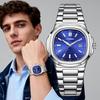 SINOBI Fashion Design Men's Quartz Watches Original Style Mans Wristwatches Business Gifts Clock for Husband,Family,Friend