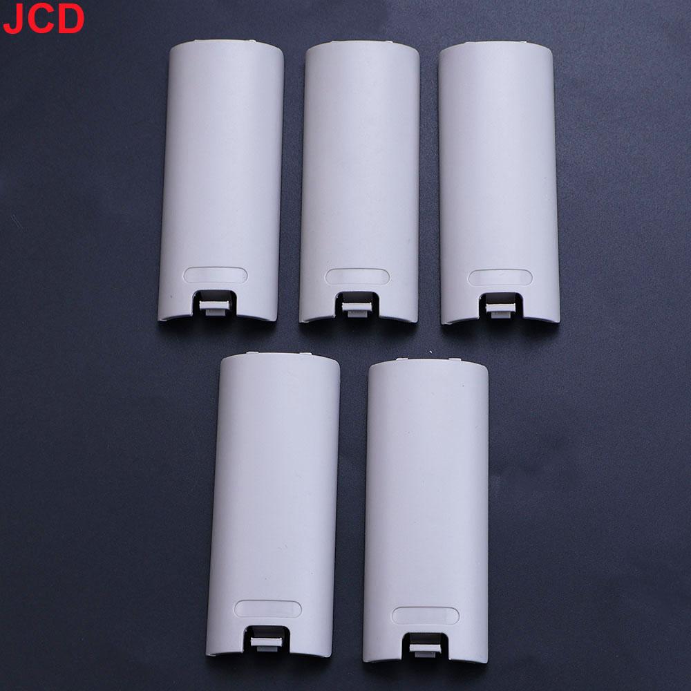 

JCD 5pcs Wireless Game Controller Battery for Case Back Cover For Wii Remote Controller Gamepad Handle Battery Case Cover