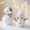 1PC Knitted Handmade Christmas Modern Simplicity Ornament Atmosphere Doll Desktop Plush Multi-element Festival