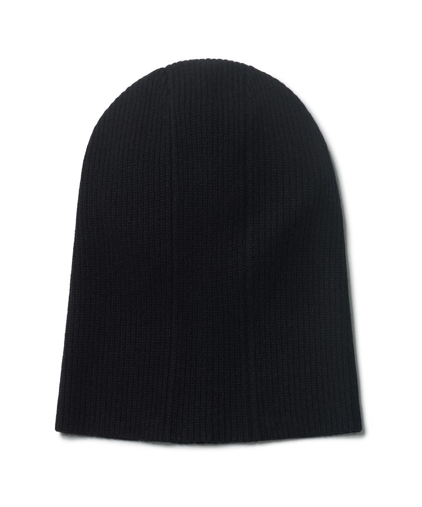 MUSINSA STANDARD Lambswool Oversized Knit Balaclava [Black]