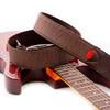 Straps 5cm BROWN RightOn! Guitar/Bass Strap, Wide, 80-145cm, DENIM-50