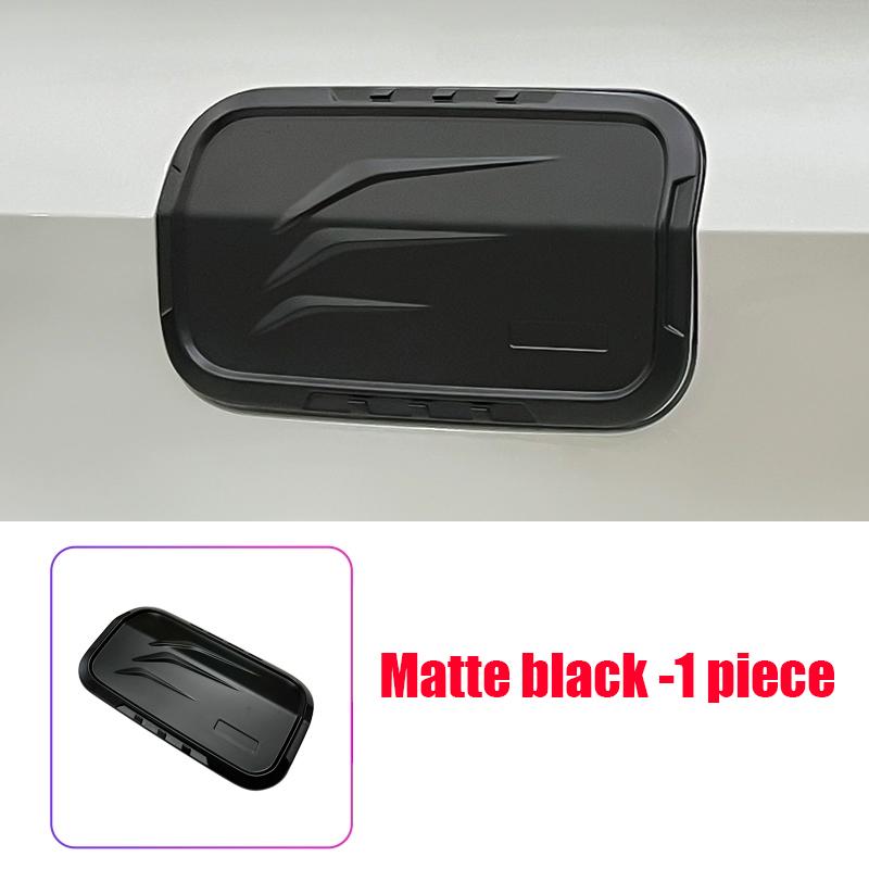 For Toyota Land Cruiser Prado 250 Series 2024 Exterior Fuel Tank Cap Decorative Frame Made of ABS Material
