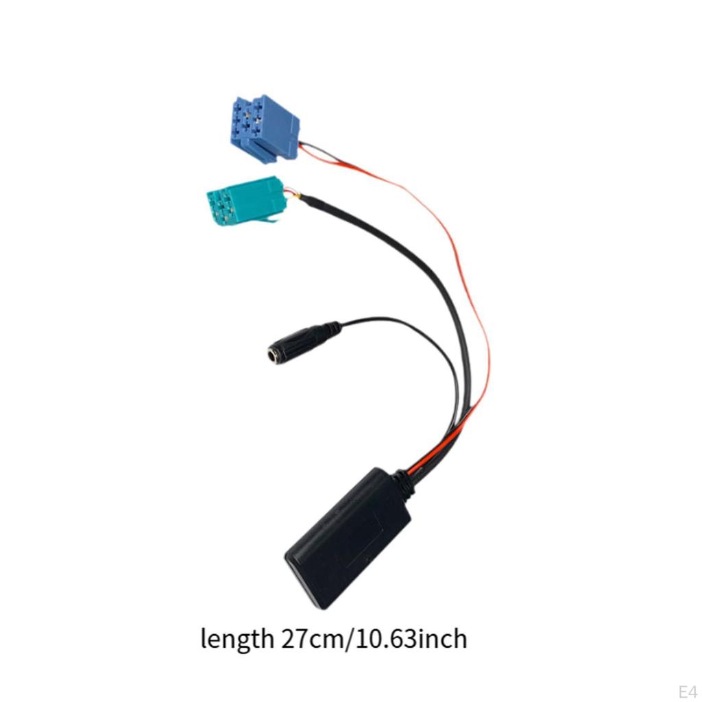 Audio AUX Input Adapter Wire Convenient Practical Easy To Use Plug and Play Car Stereo