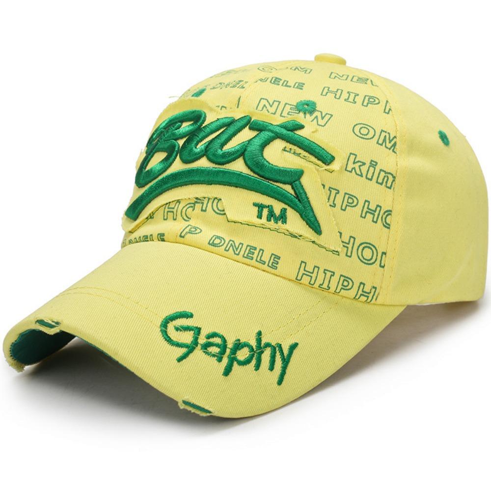 Adjustable Baseball Hats Hip-hop Peaked Cap Versatile BAT Embroidery Hats  Man Women Outdoor Sports