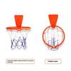 Foldable Indoor Training Basketball Rings Space Saving Wall Mounted Backboard For Kids Quiet Basketball Indoor Sports Toy