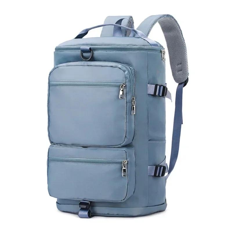 Damen Große Reise-Rucksäcke Wasserdicht Stilvoll Lässige Tagesrucksack-Taschen mit Gepäckgurt Rucksack Damen Sport Yoga Gepäcktaschen