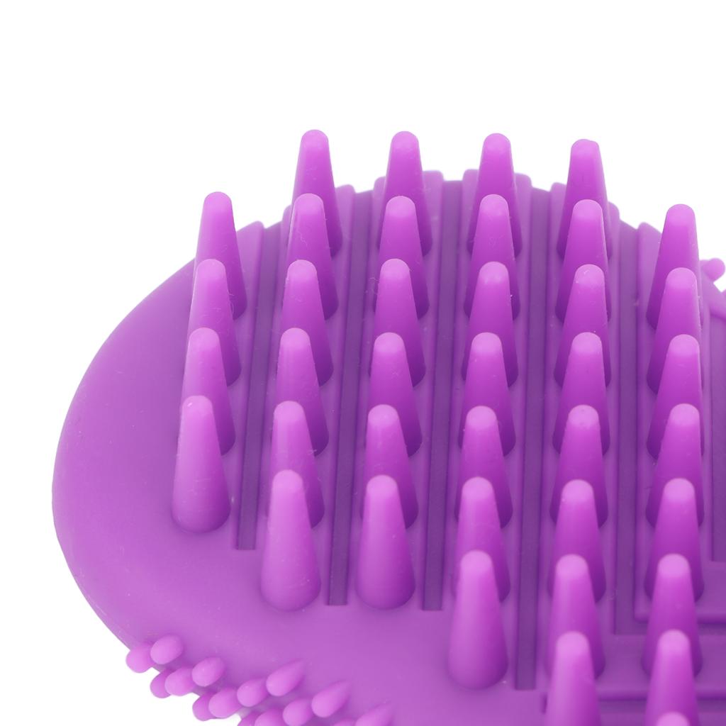 Body Bath Brush Soft Silicone Double Sided Exfoliates Dead Skin Promote Circulation Shower Massage Brush