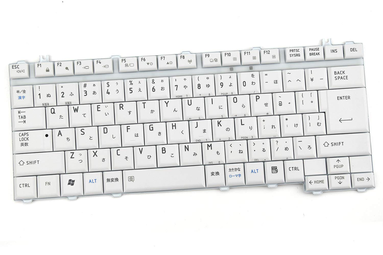 

Japanese keyboard applicable TOSHIBA Satellite B550 B551 B552 B452 B450 B451 No numeric keypad keyboard repair replacement E-party B550/B B551/C