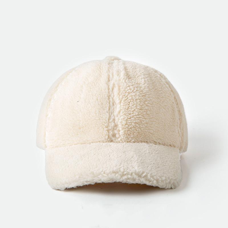Fashion Winter Baseball Cap For Women Corduroy Lambswool Patchwork Women's Caps Autumn Warm Plush Trucker Hat Visor Adjustable