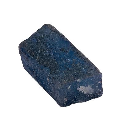Natural Blue Tanzanite Loose Gemstone 103.30 Ct Rough Uncut for Lapidary and Gem Collections