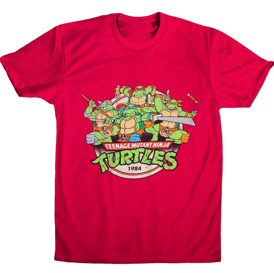 TMNT Teenage Mutant Ninja Turtles 1984 Debut Red T-Shirt S