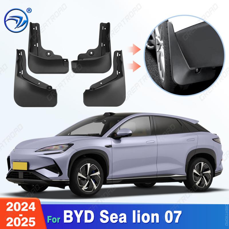 

For BYD Sea lion 07 2024-2025 Fender Mudflaps Splash Guards Mudguards Mud Flaps car Accessories 2024-2025