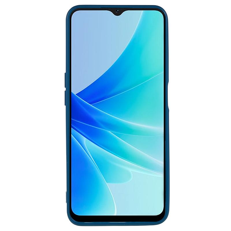 

For Oppo A57 4G Straight Edge Soft TPU Case Precise Cutout Anti-scratch Phone Cover Sapphire