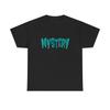 Mystery Vintage Logo Graphic T-Shirt Unisex Comfy Heavy Cotton Tee