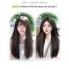 Halloween Women Layered Wigs Realistic Lolita Cosplay Wigs Sweet Long Straight Hair Wigs  Summer