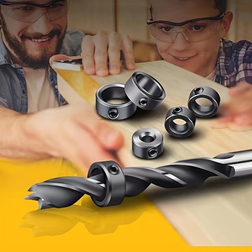 3-16Mm Drill Bit Limit Ring Twist Drill Positioning Ring Tool Accessories Wholesale Woodworking Drill Depth Adjustment Limit Ring