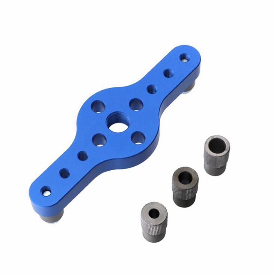 Gabarit de trou de poche Vertical, localisateur de perçage pour le travail du bois, Kit de guidage d'auto-centrage, perforateur de trous