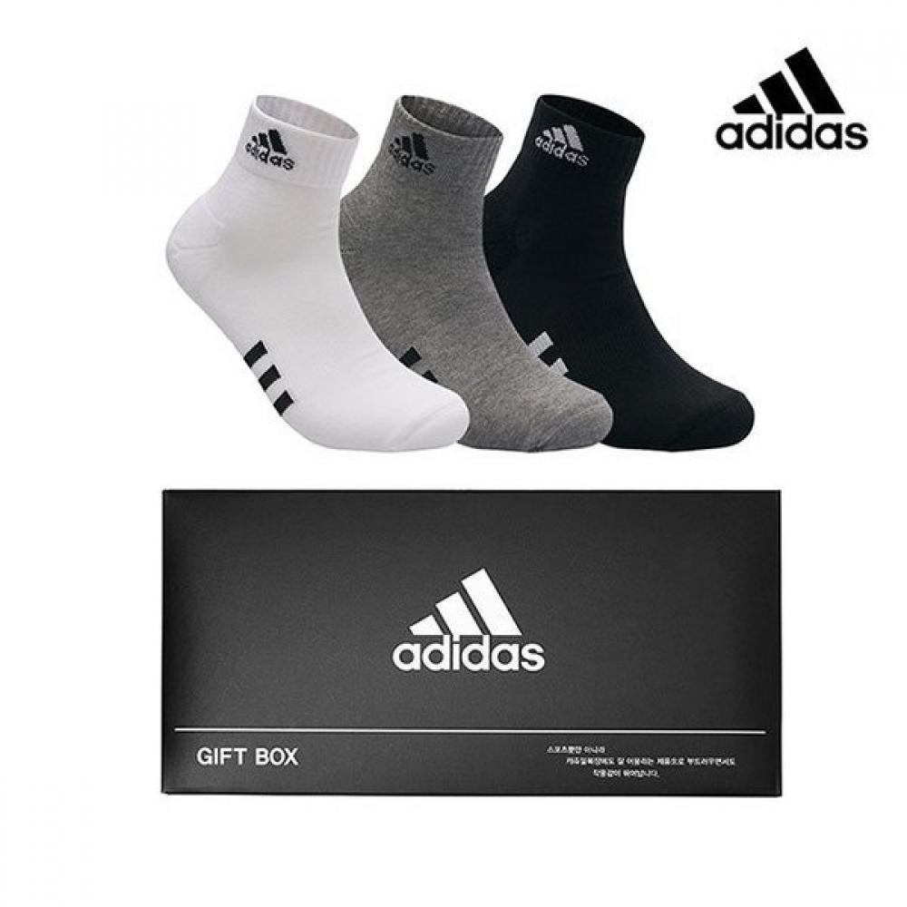 

Adidas Golf Unisex Double Bottom Cushion Sports Socks Gift Set IF77108