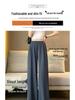 Spring & Autumn High-Waist Wide-Leg Pants: New Summer Thin, Casual, Straight-Leg Design