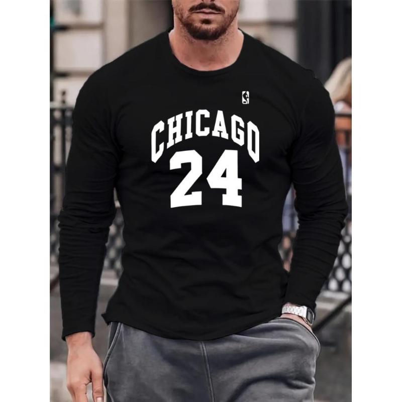 

Long Sleeve T-Shirt, 100% Sea Island Cotton, Solid Cream, Ultra-Luxurious Breathable Daily Essential XXL