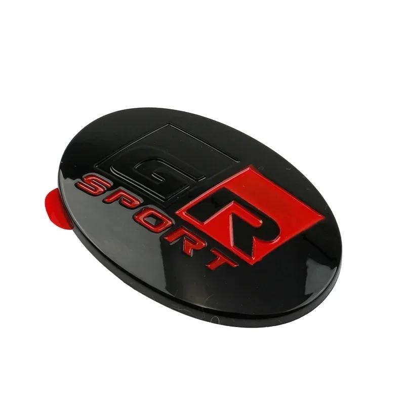 Adesivo Centrale per Volante Auto con Logo GR Sport in ABS per Toyota Land Cruiser Yaris Camry Vios Corolla 4runner Tundra RAV4 Tacoma