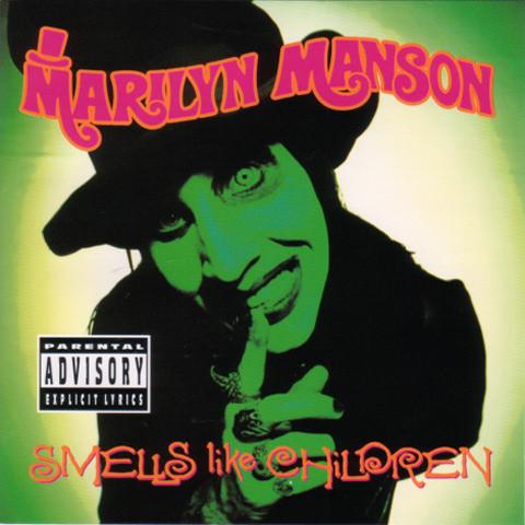 CD MARILYN MANSON - Smells Like Children MVCP7 Nothing Records 1995 Japan Rock Used