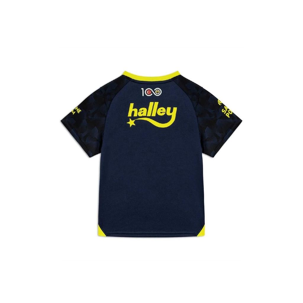 Blue Boy's Crew Neck Short Sleeve Plain Jersey 77201720 Fsk 3rd Minikit