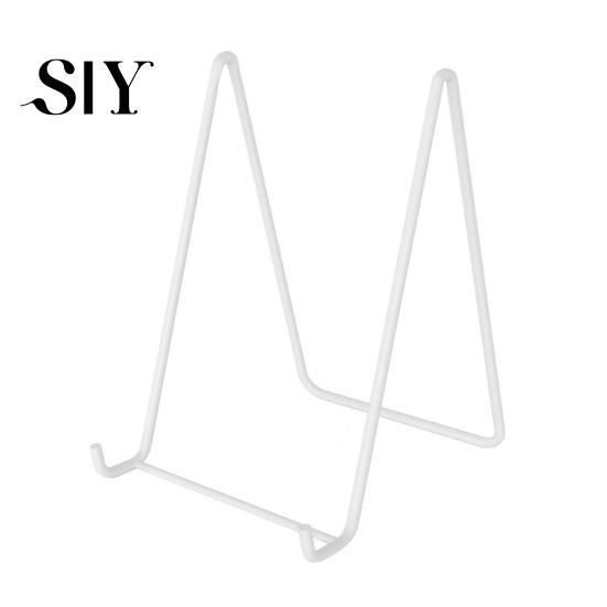 Tablet Organizer Shelf Metal Storage Rack Photo Frame Display Holder High Stability Triangular Design Not Easily Deformed Desk