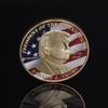 Donald Trump souvenir coin  gold and silver plated brand  coins